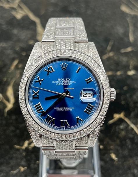 rolex yachtmaster iced out replica|rolex datejust 41 iced out.